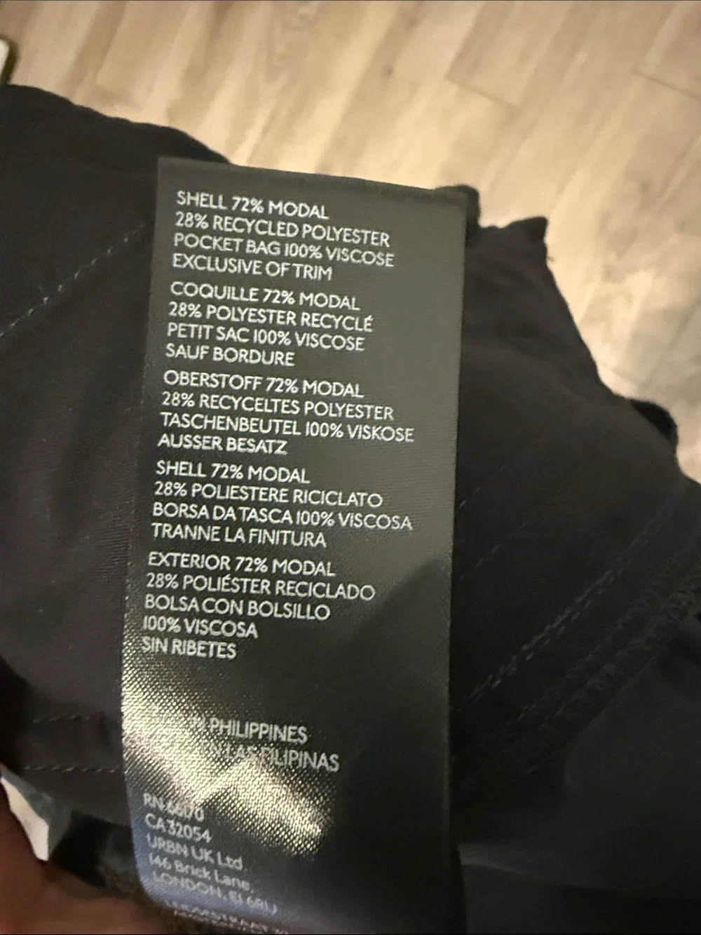 Anthropologie High-Waist Black Tailored Shorts